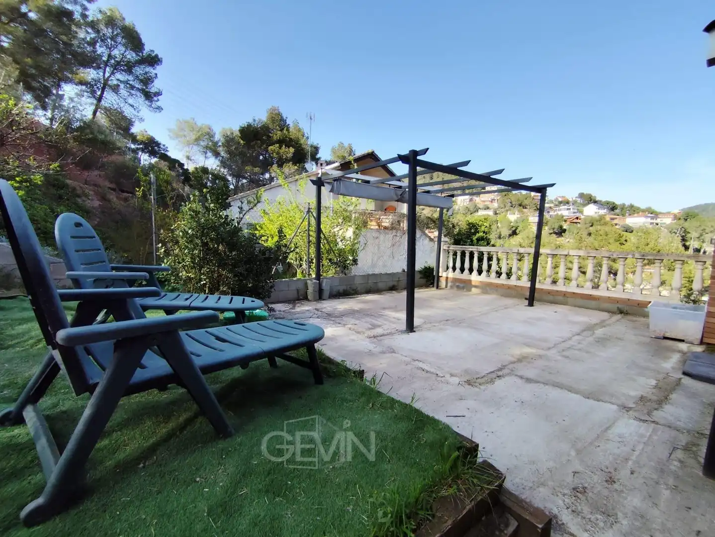 Jardí de Casa o xalet en venda en Sentmenat amb Aire condicionat, Calefacció i Jardí privat