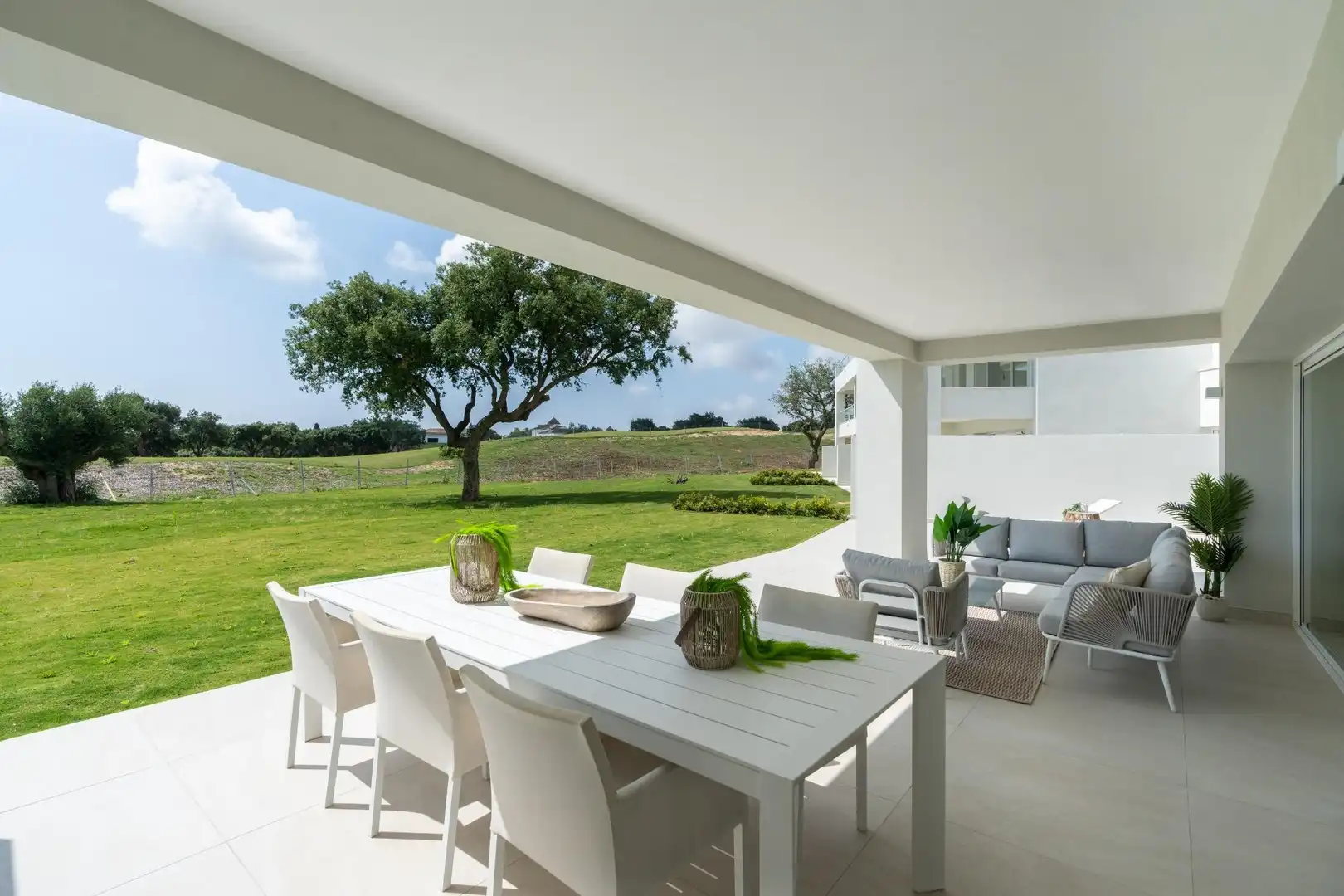 Terraza de Apartamento en venta en San Roque con Aire acondicionado, Calefacción y Jardín privado