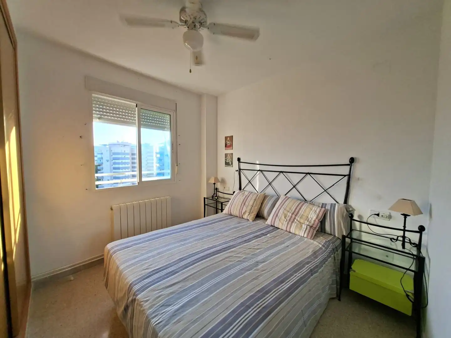 Schlafzimmer von Wohnungen zur Miete in El Campello mit Klimaanlage, Heizung und Möbliert