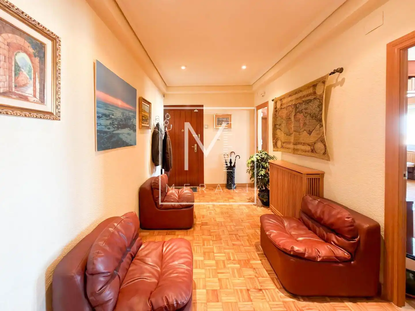 Sala de estar de Piso en venta en Albacete con Aire acondicionado, Calefacción y Jardín privado