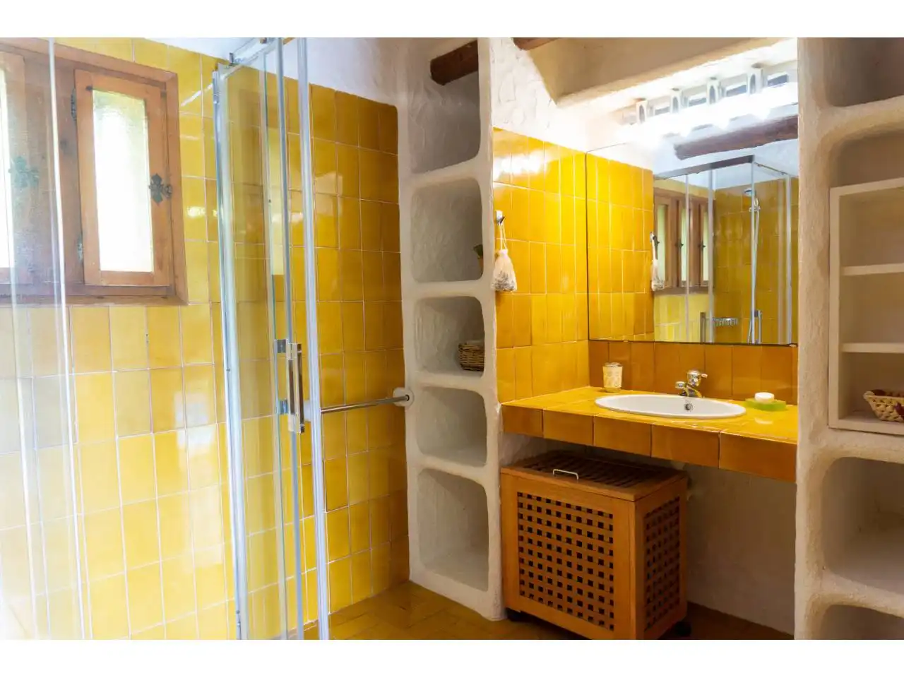 Baño de Finca rústica en venta en Castell d'Aro, Platja d'Aro i s'Agaró con Calefacción, Jardín privado y Terraza