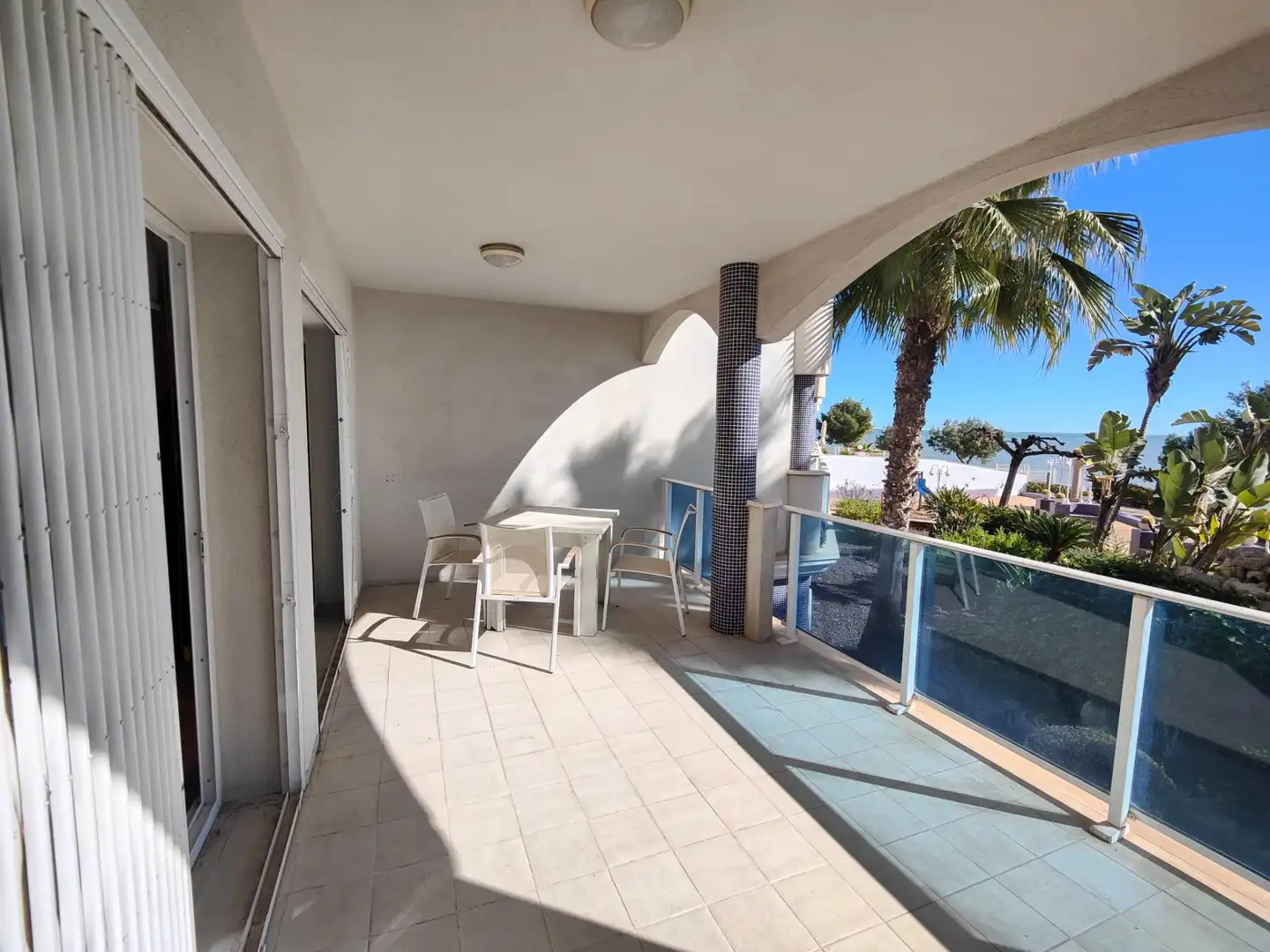 Terrace of Apartments for sale in Alcanar  with Air Conditioner, Private garden and Terrace