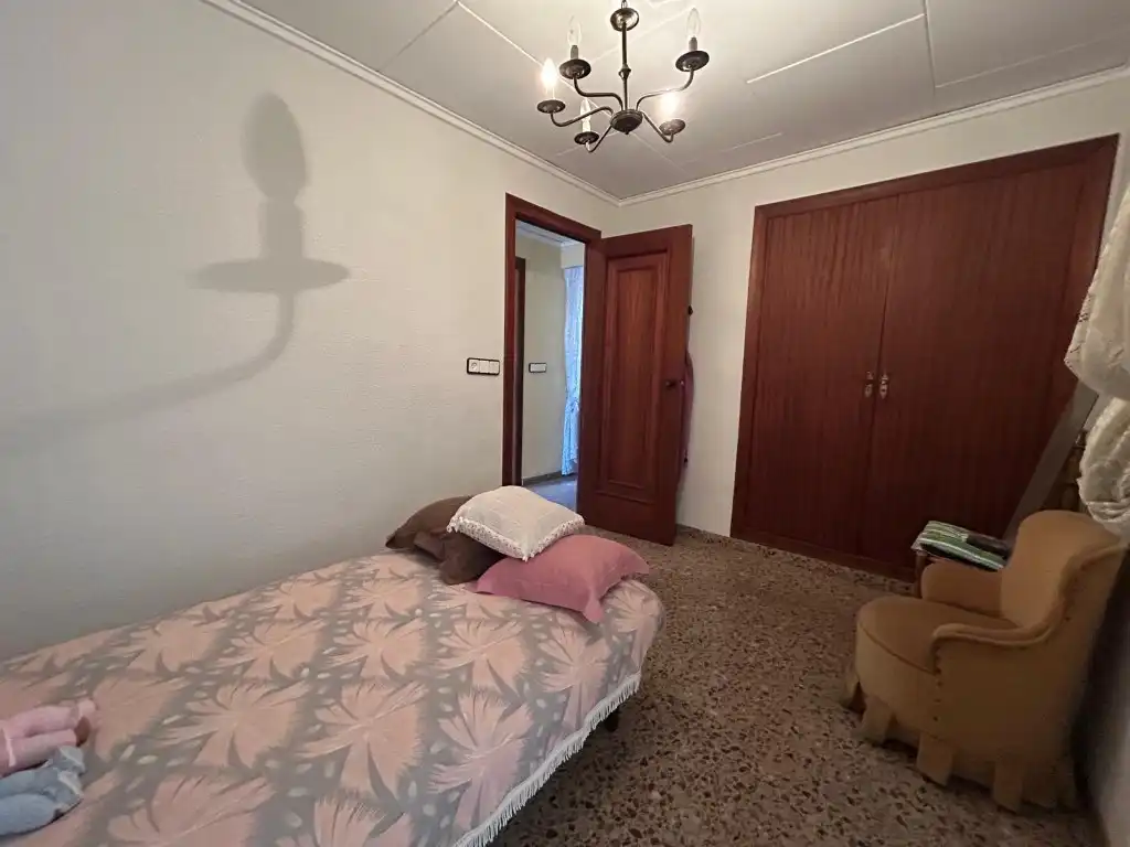 Bedroom of Flat for sale in Carcaixent  with Terrace and Balcony