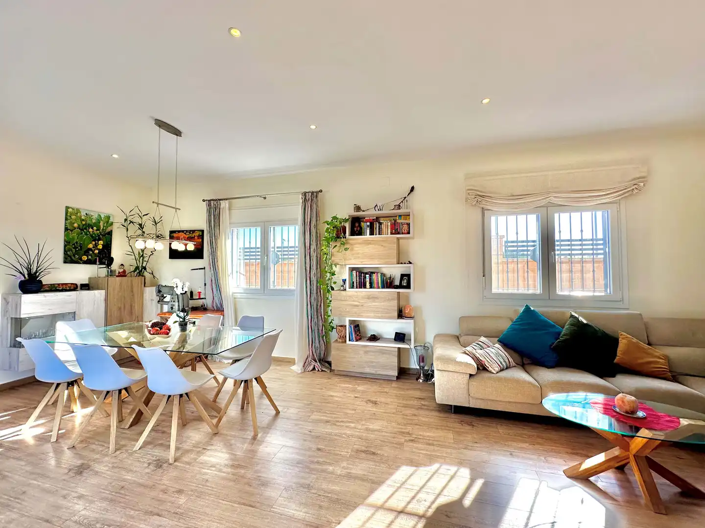 Sala de estar de Casa o chalet en venta en Villablanca con Aire acondicionado y Terraza
