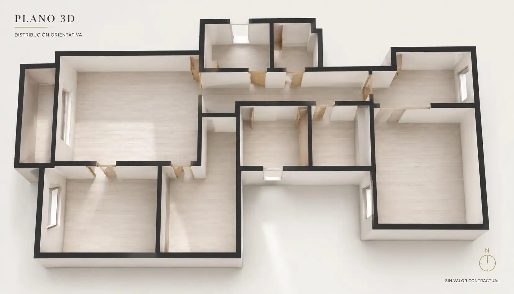 Wohnung zum Verkauf in Madrid mit Heizung, Parkett und Terrasse