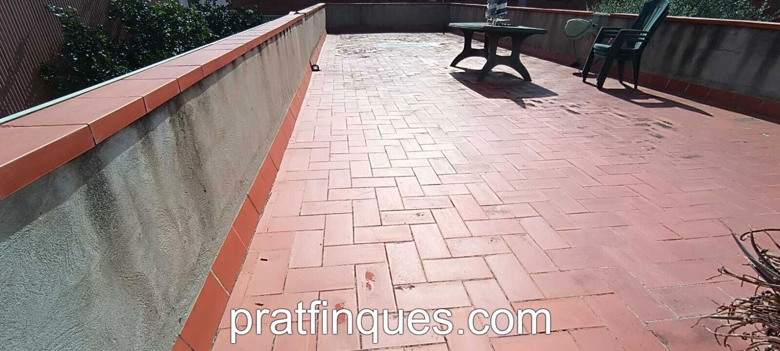 Terrace of Single-family semi-detached for sale in El Prat de Llobregat  with Private garden, Parquet flooring and Terrace