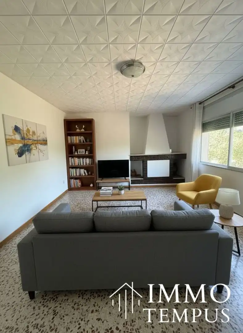 Sala de estar de Casa o chalet en venta en Terrassa con Terraza y Horno