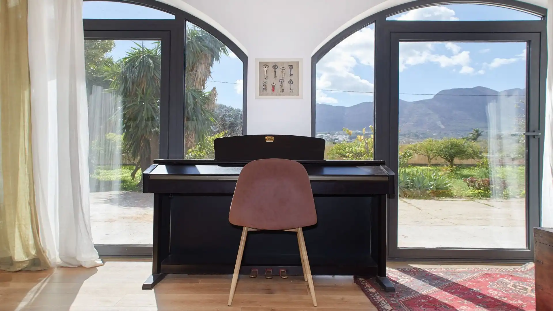 Sala de estar de Finca rústica en venta en Alhaurín El Grande con Piscina