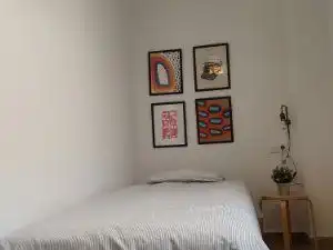 Bedroom of Flat for rent in Almería  with Air Conditioner, Heating and Terrace
