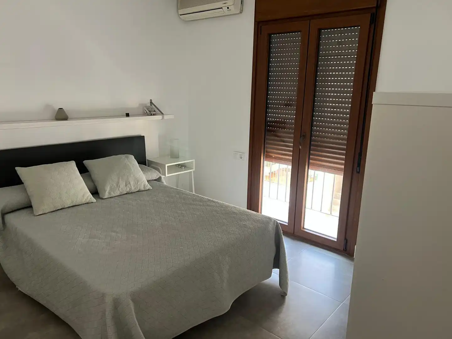 Bedroom of Houses for rent in El Cuervo de Sevilla  with Air Conditioner, Terrace and Furnished