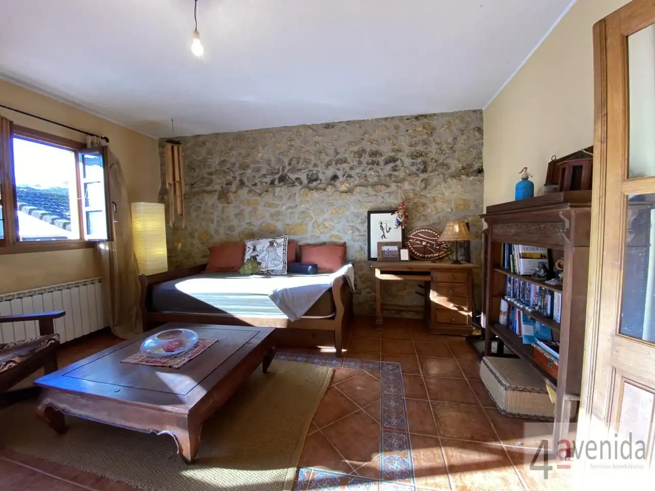 Living room of Houses for sale in Nava  with Heating and Terrace