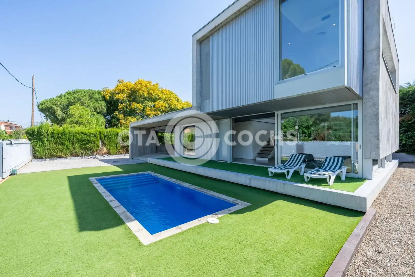 Vista exterior de Casa o xalet en venda en Cambrils amb Calefacció, Jardí privat i Terrassa