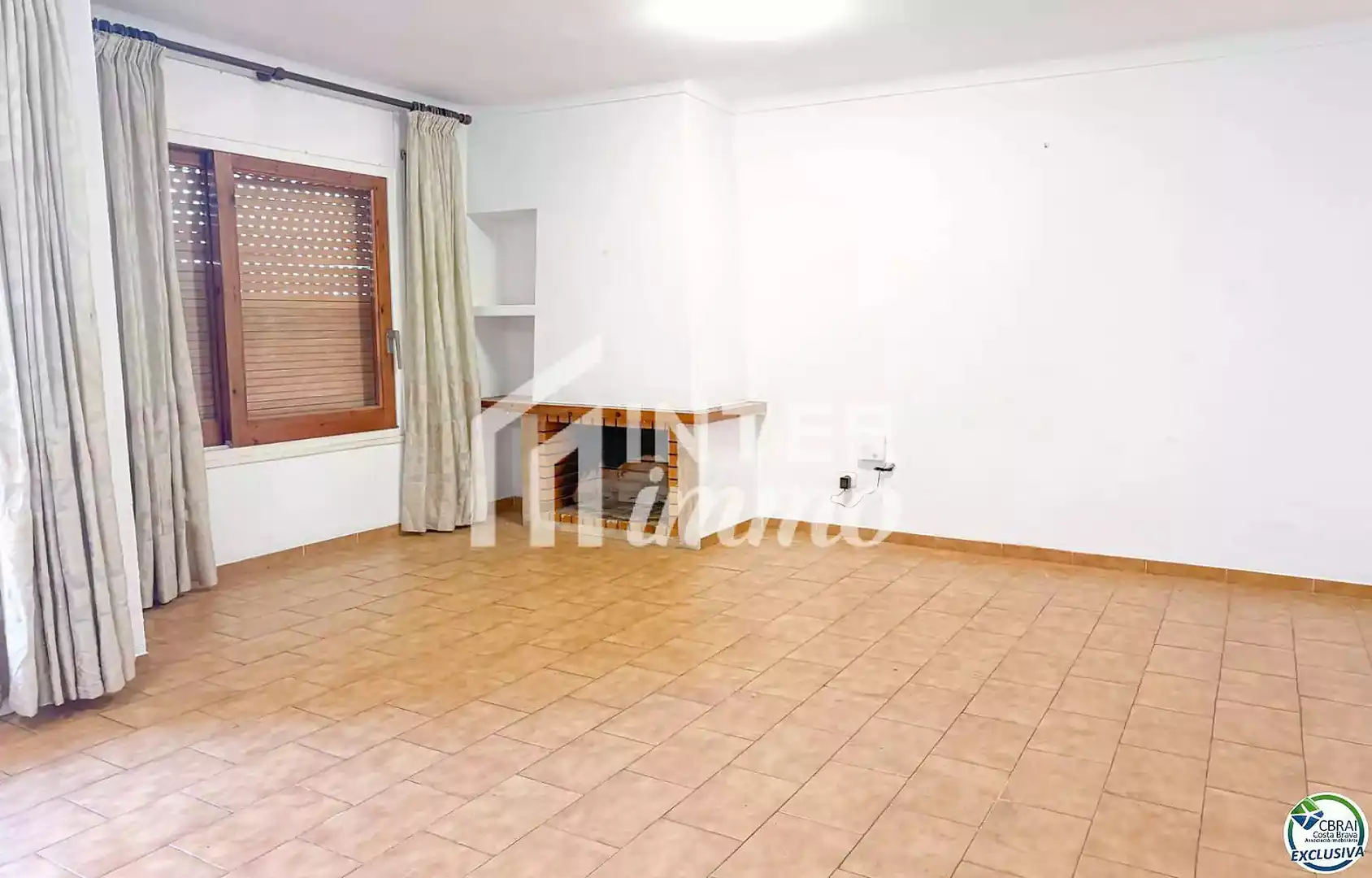 Sala de estar de Piso en venta en Roses