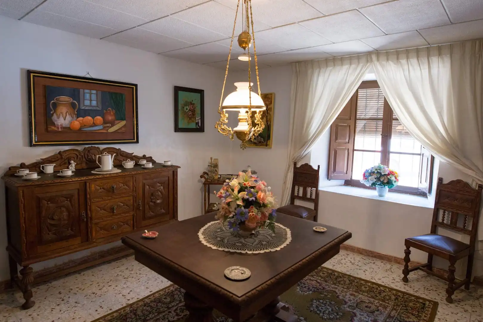 Dining room of Houses for sale in Gordoncillo  with Heating, Private garden and Storage room
