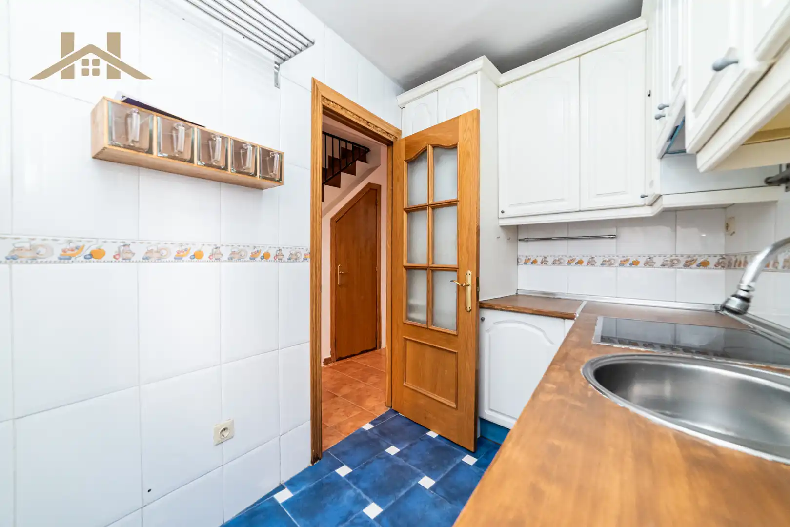 Cocina de Casa adosada en venta en Colmenar Viejo con Calefacción, Trastero y Amueblado