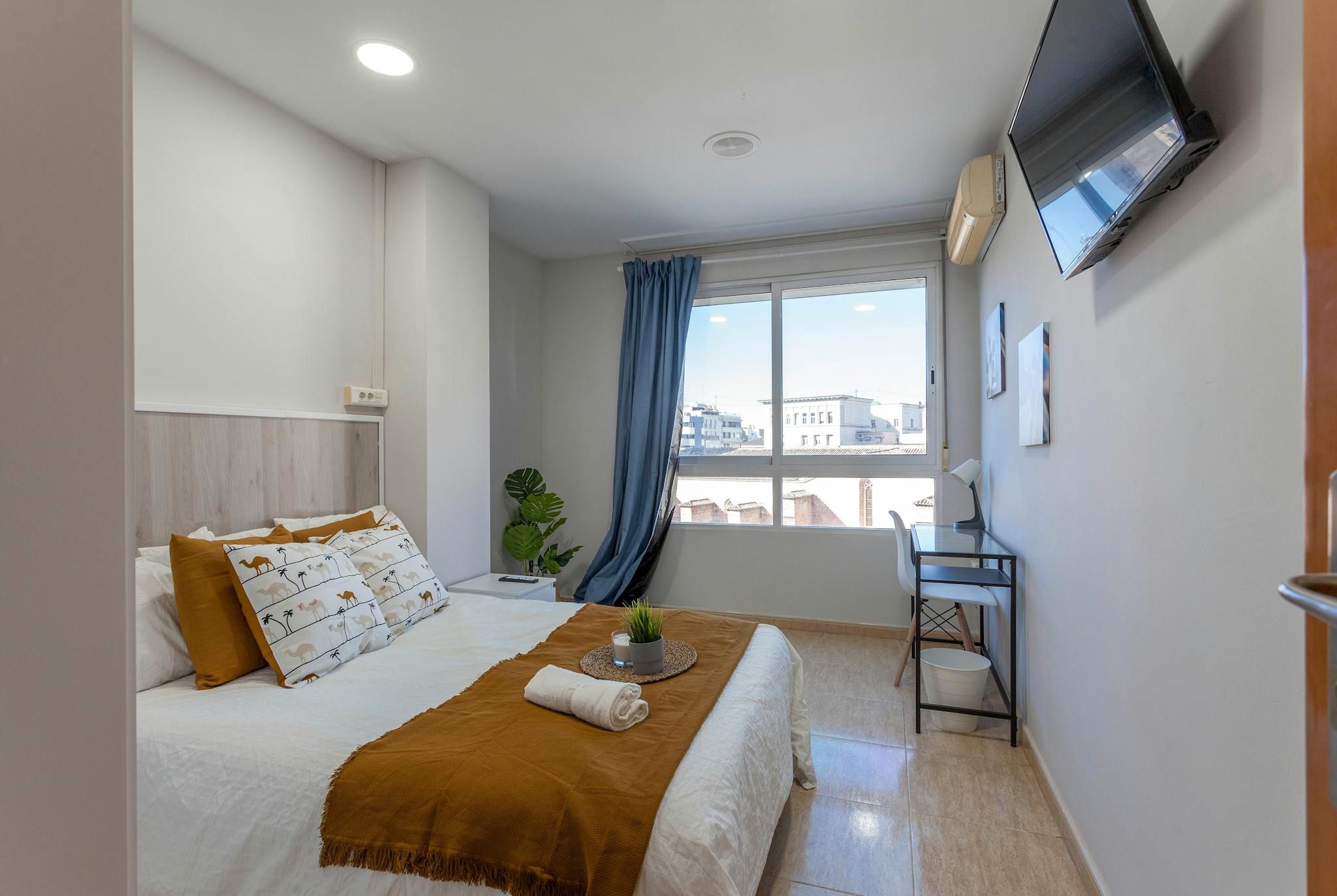 Dormitori de Pis per a compartir en  Valencia Capital amb Moblat, Rentadora i TV