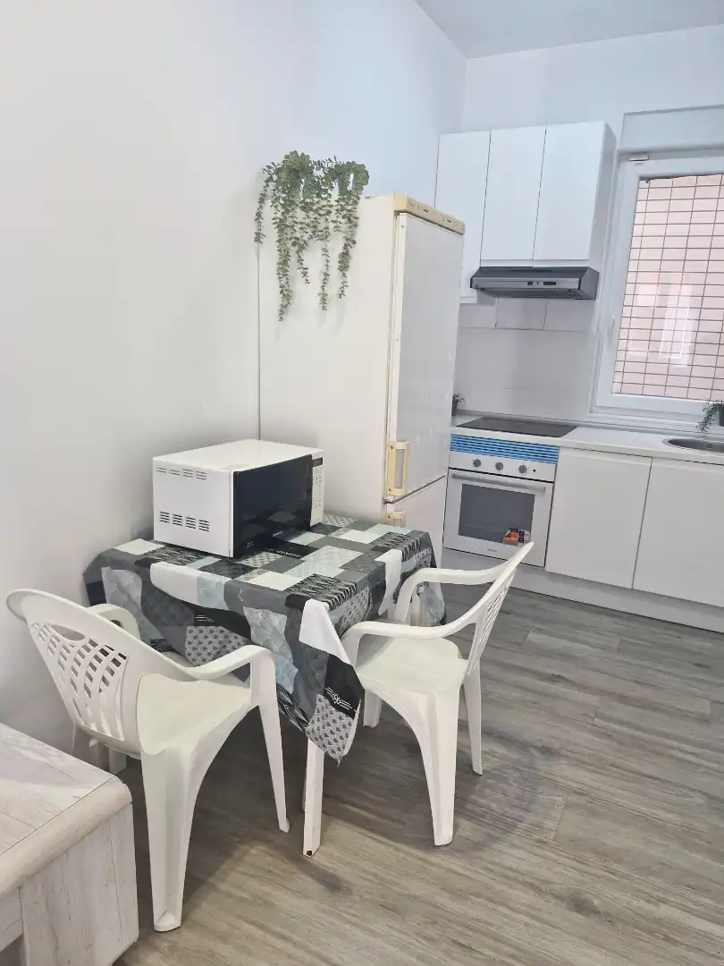 Cocina de Piso de alquiler en Sestao  con Amueblado, Lavadora y Microondas