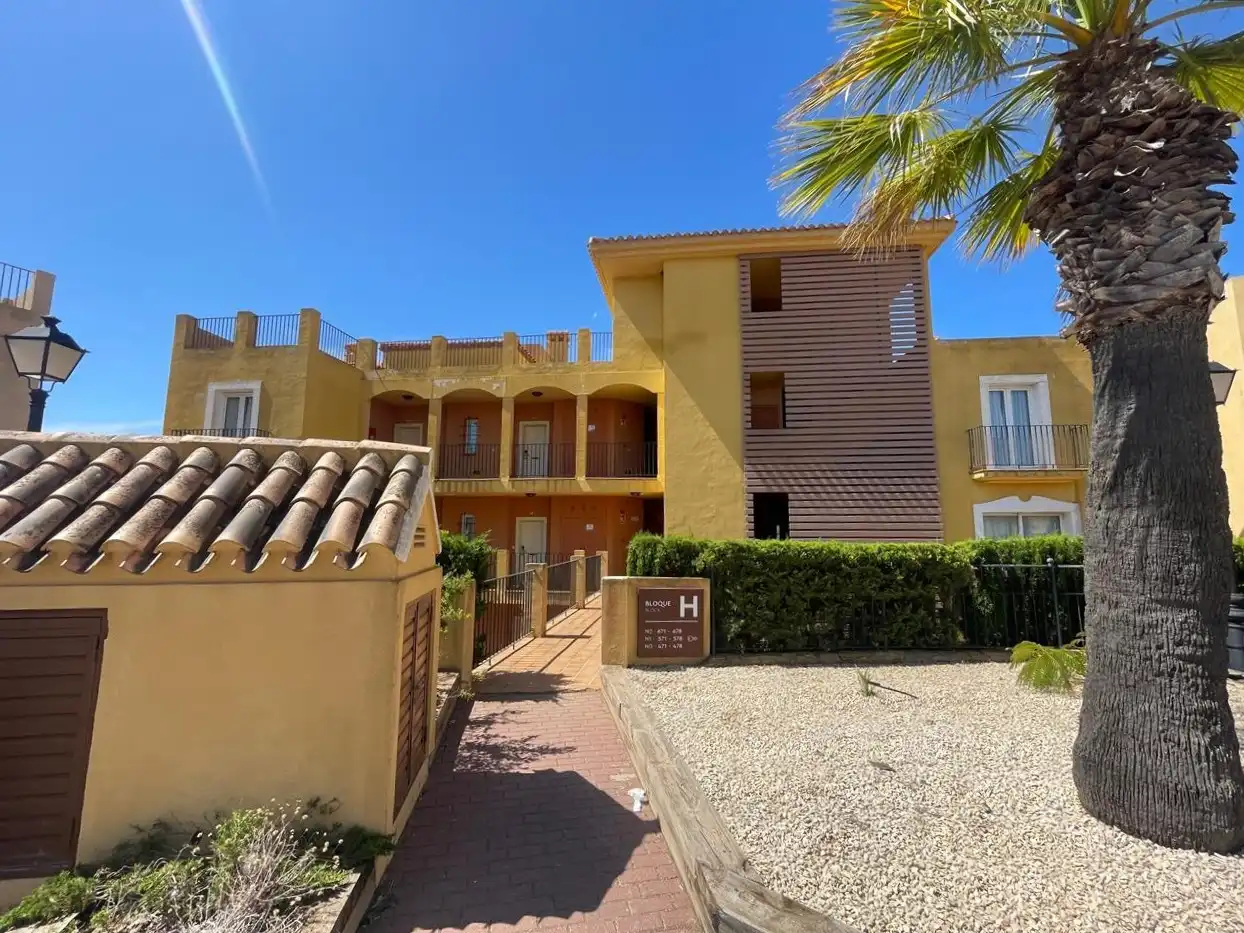 Vista exterior de Loft en venda en Cartagena amb Jardí privat, Terrassa i Piscina
