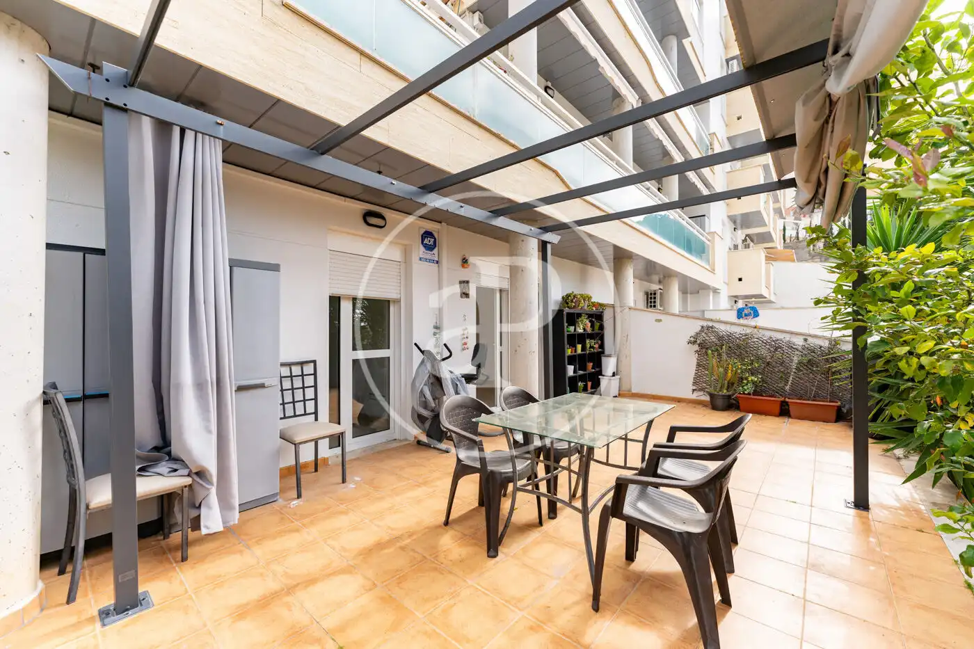 Terrace of Flat for rent in  Palma de Mallorca  with Air Conditioner, Heating and Private garden