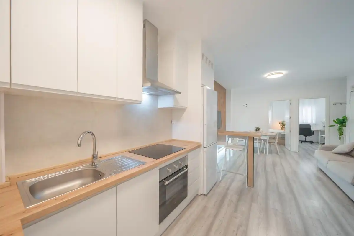 Cocina de Planta baja en venta en Santa Pola con Aire acondicionado, Calefacción y Amueblado