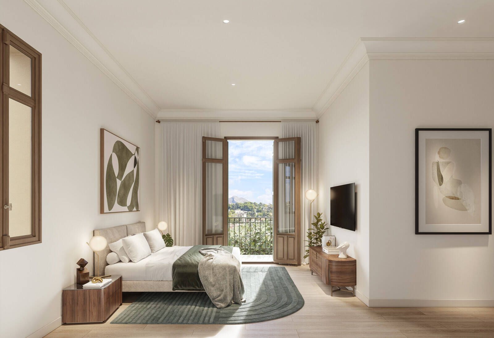 Dormitori de Apartament en venda en Málaga Capital amb Aire condicionat, Terrassa i Traster