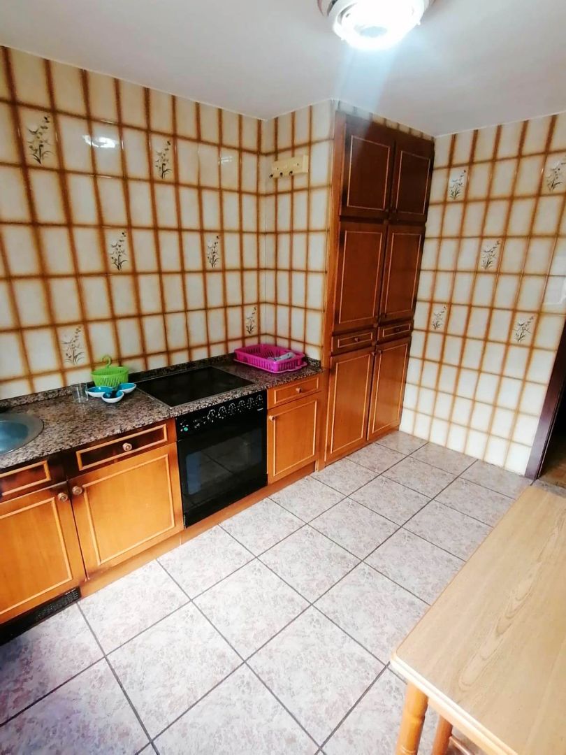Kitchen of Flat for sale in Gijón   with Furnished and Oven