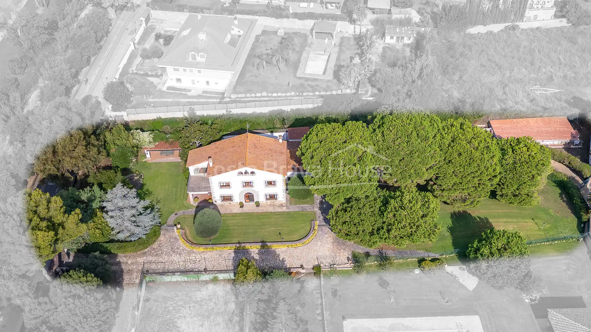 Jardí de Casa o xalet en venda en Sant Andreu de Llavaneres amb Calefacció, Jardí privat i Terrassa
