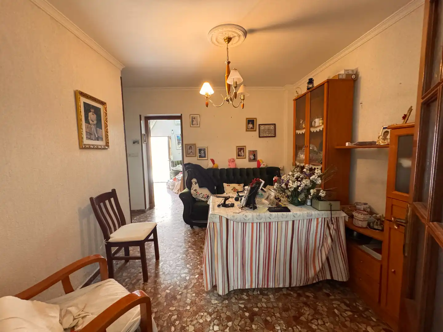 Menjador de Casa o xalet en venda en Jerez de la Frontera amb Aire condicionat, Terrassa i Moblat