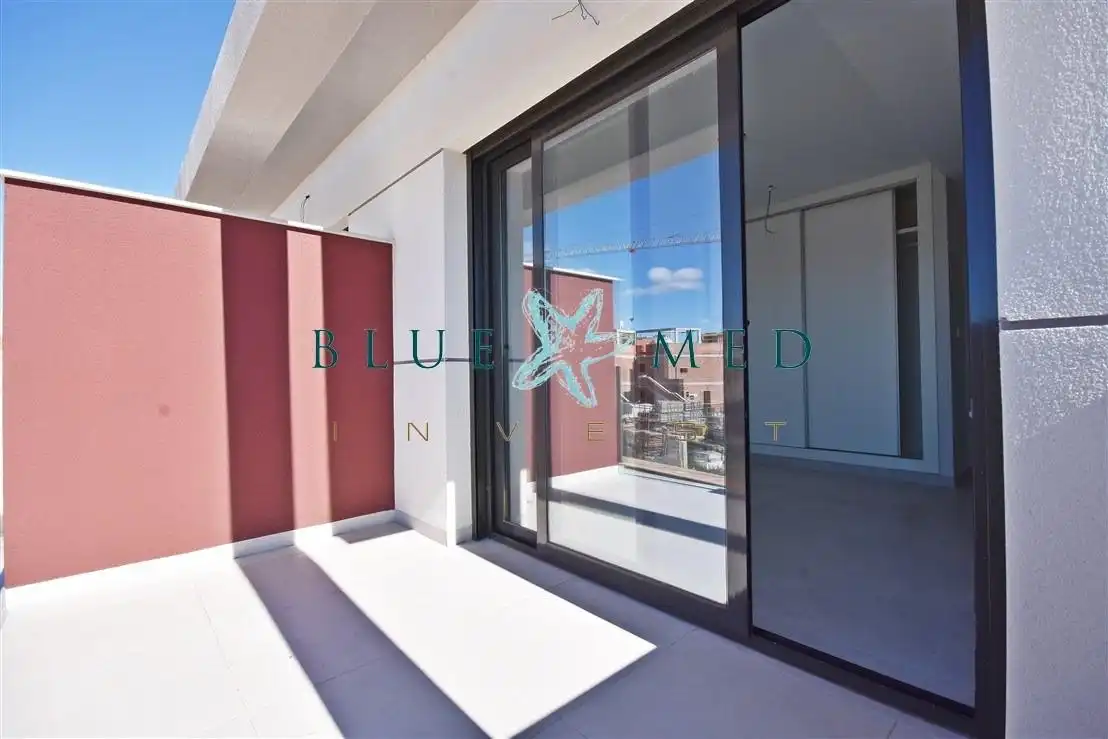 Balcony of Houses for sale in Mazarrón  with Heating, Terrace and Balcony