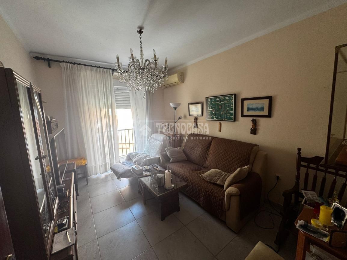 Sala de estar de Piso en venta en  Cádiz Capital con Aire acondicionado y Balcón