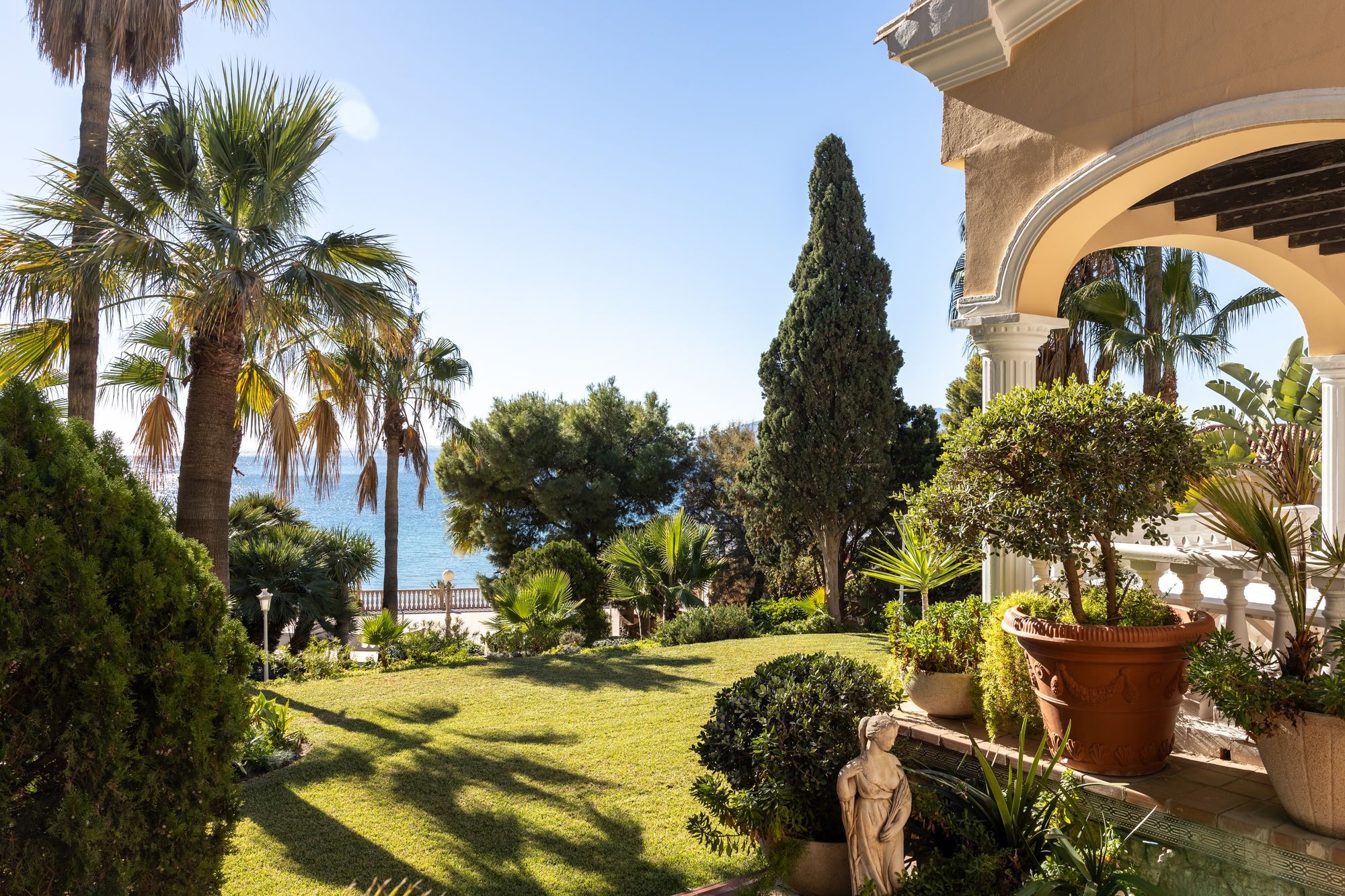 Jardí de Casa o xalet en venda en Málaga Capital amb Terrassa i Balcó