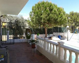 Terrace of House or chalet for sale in Castellgalí  with Air Conditioner, Terrace and Swimming Pool