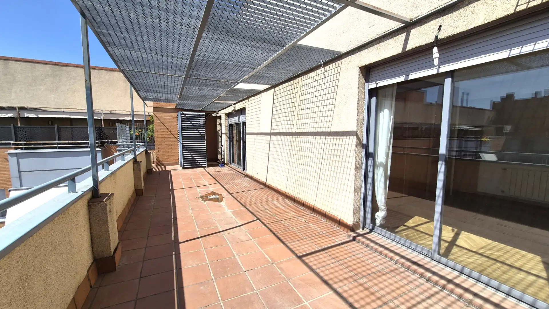 Terrace of Attic for rent in Madrid  with Terrace and Community pool
