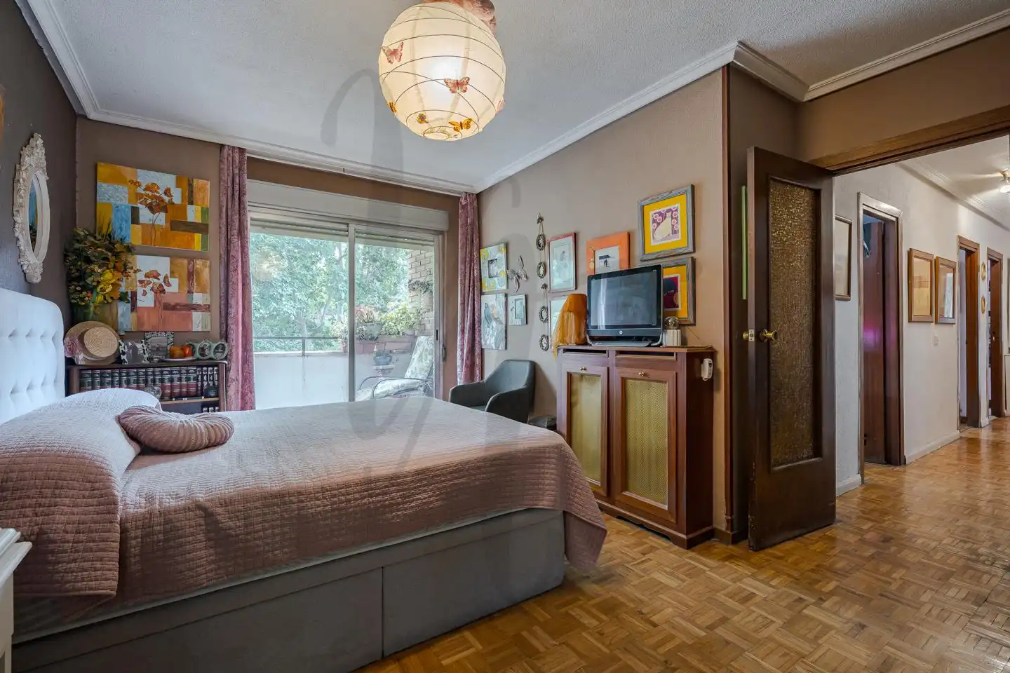 Bedroom of Flat for sale in San Sebastián de los Reyes  with Heating, Parquet flooring and Terrace