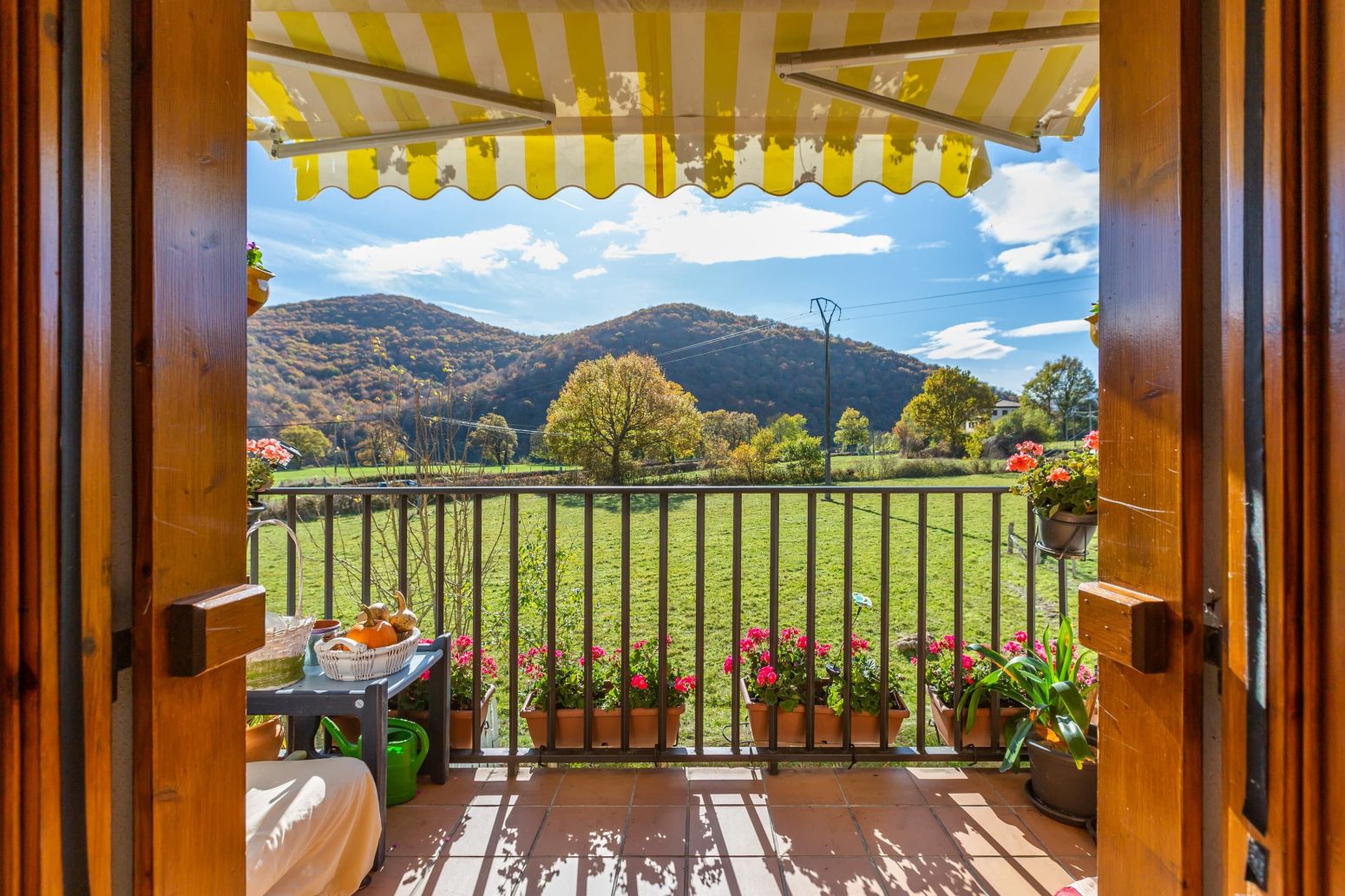 Terrace of Flat for sale in Basaburua  with Heating, Private garden and Parquet flooring