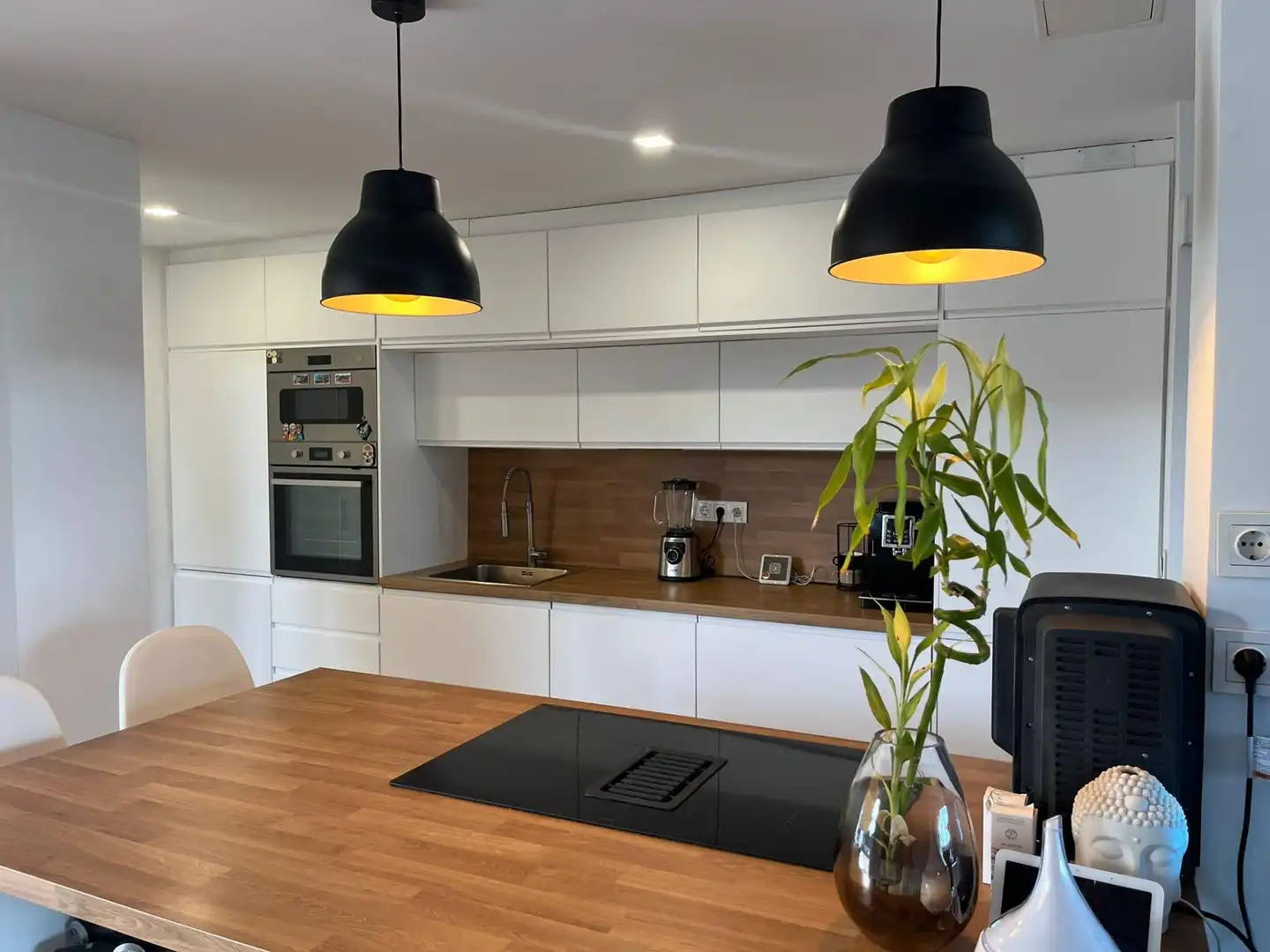 Kitchen of Detached homes for sale in Monforte del Cid  with Air Conditioner, Private garden and Parquet flooring