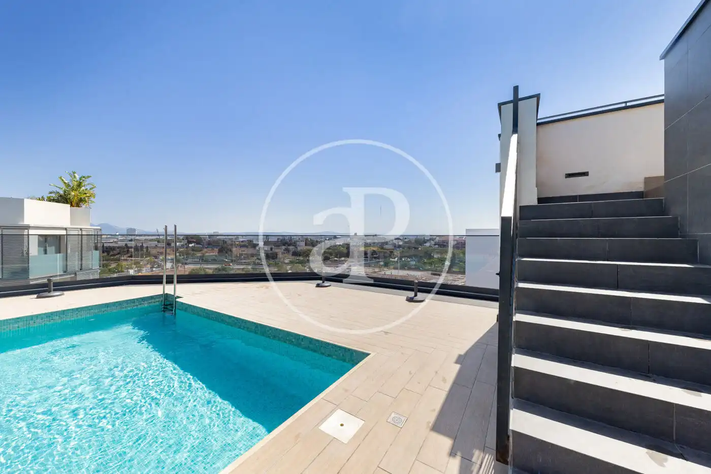 Swimming pool of Flat for rent in  Palma de Mallorca  with Air Conditioner, Heating and Terrace