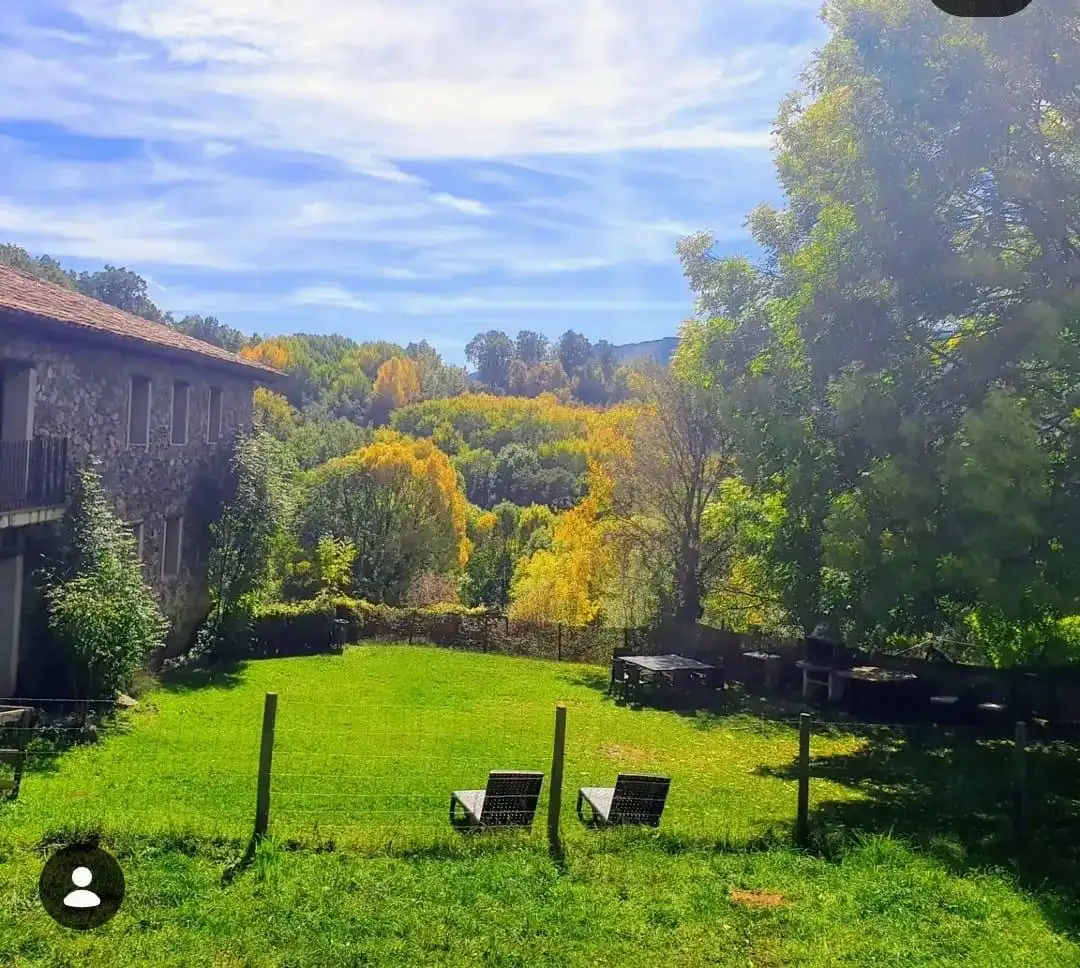 Jardín de Dúplex en venta en El Pont de Suert con Calefacción, Parquet y Amueblado