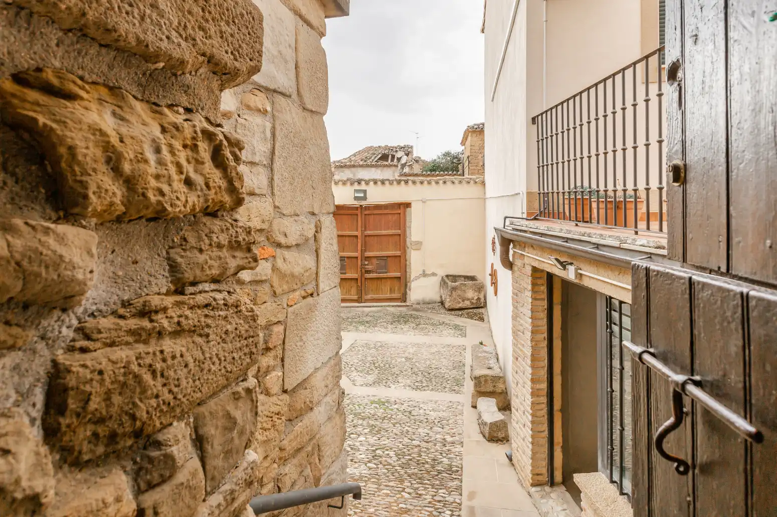 Vista exterior de Casa o chalet en venta en Allo con Calefacción, Jardín privado y Trastero