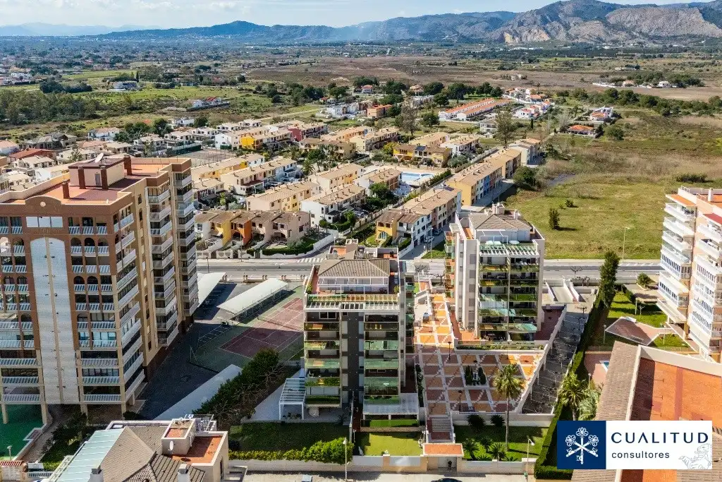 Exterior view of Flat for sale in Benicasim / Benicàssim  with Storage room