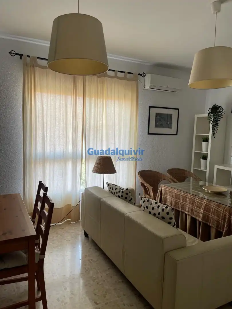Living room of Flat for rent in Montequinto  with Air Conditioner and Furnished