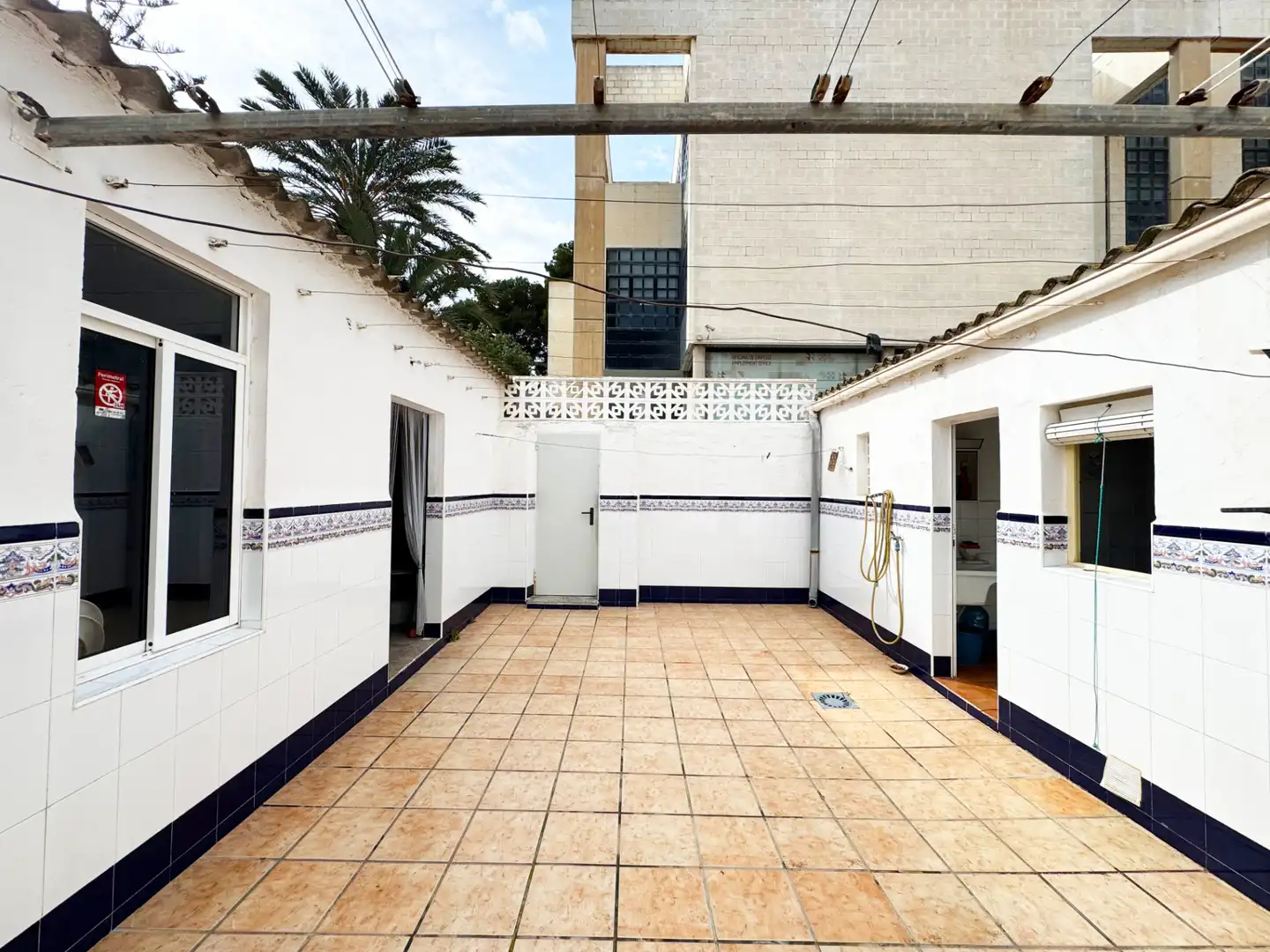 Terraza de Casa adosada en venta en San Pedro del Pinatar con Aire acondicionado, Amueblado y Horno
