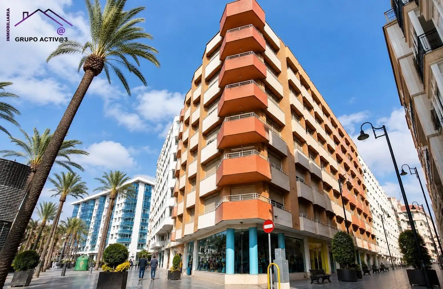 Vista exterior de Pis en venda en Cartagena amb Aire condicionat, Calefacció i Terrassa