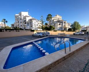 Swimming pool of Apartment to rent in Torrevieja  with Air Conditioner, Terrace and Furnished