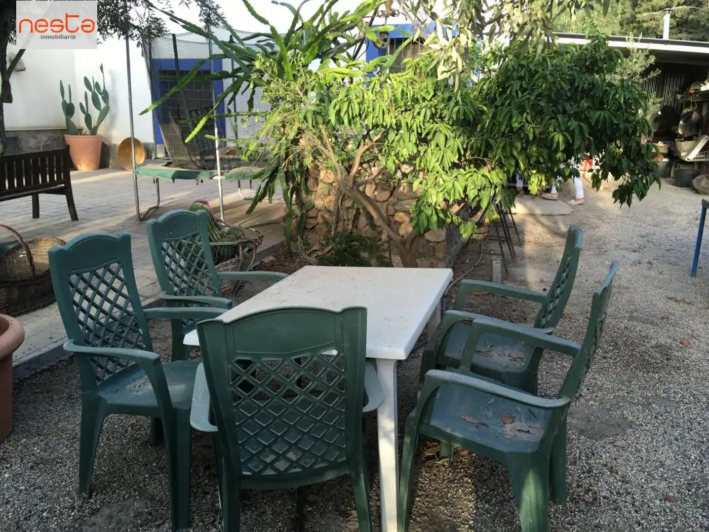Terrassa de Finca rústica en venda en Lorca amb Aire condicionat, Jardí privat i Moblat