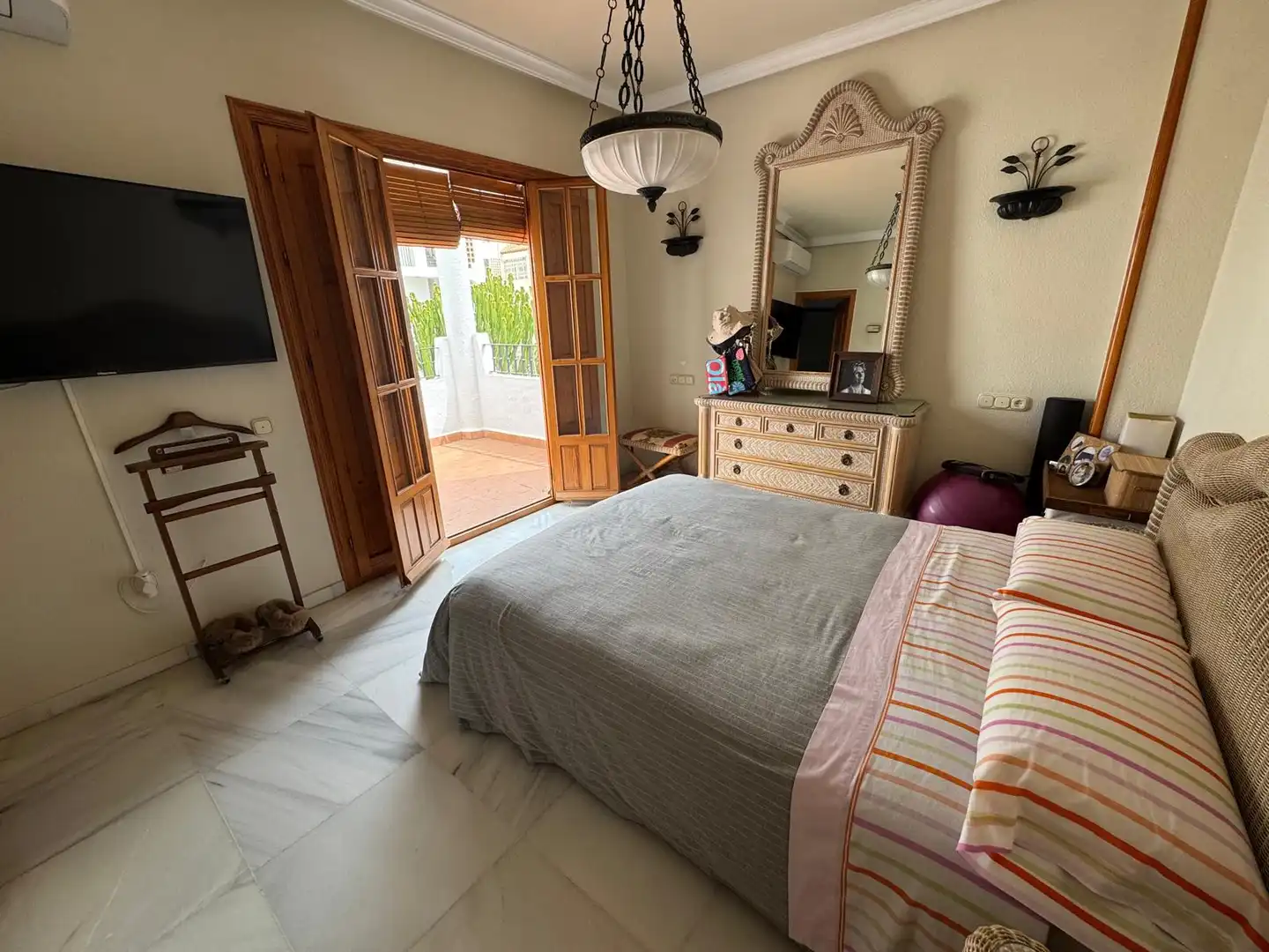 Bedroom of Houses for sale in Roquetas de Mar  with Air Conditioner, Heating and Private garden