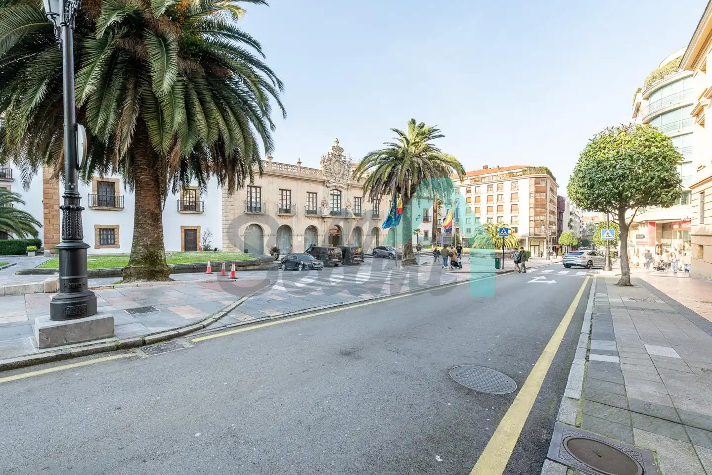 Vista exterior de Piso en venta en Oviedo  con Calefacción, Trastero y Balcón