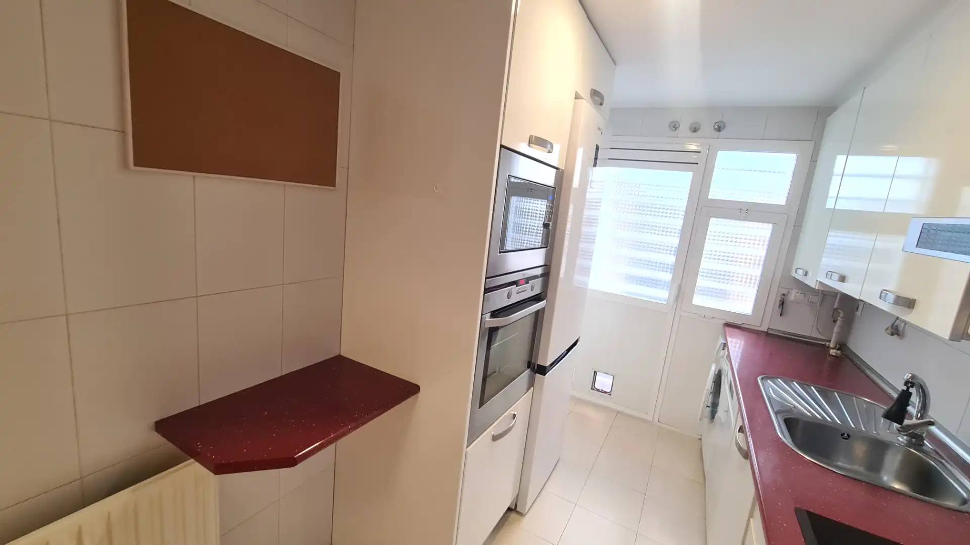 Cocina de Casa adosada de alquiler en Ensanche
