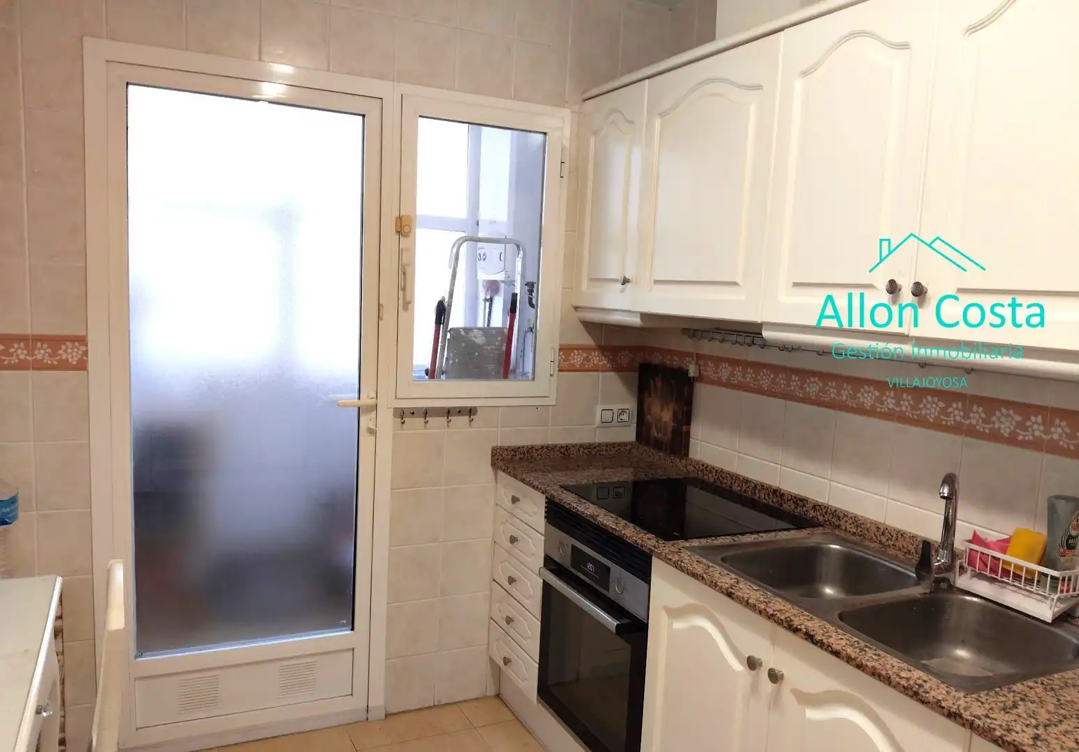 Kitchen of Flat for rent in Altea  with Air Conditioner, Terrace and Furnished