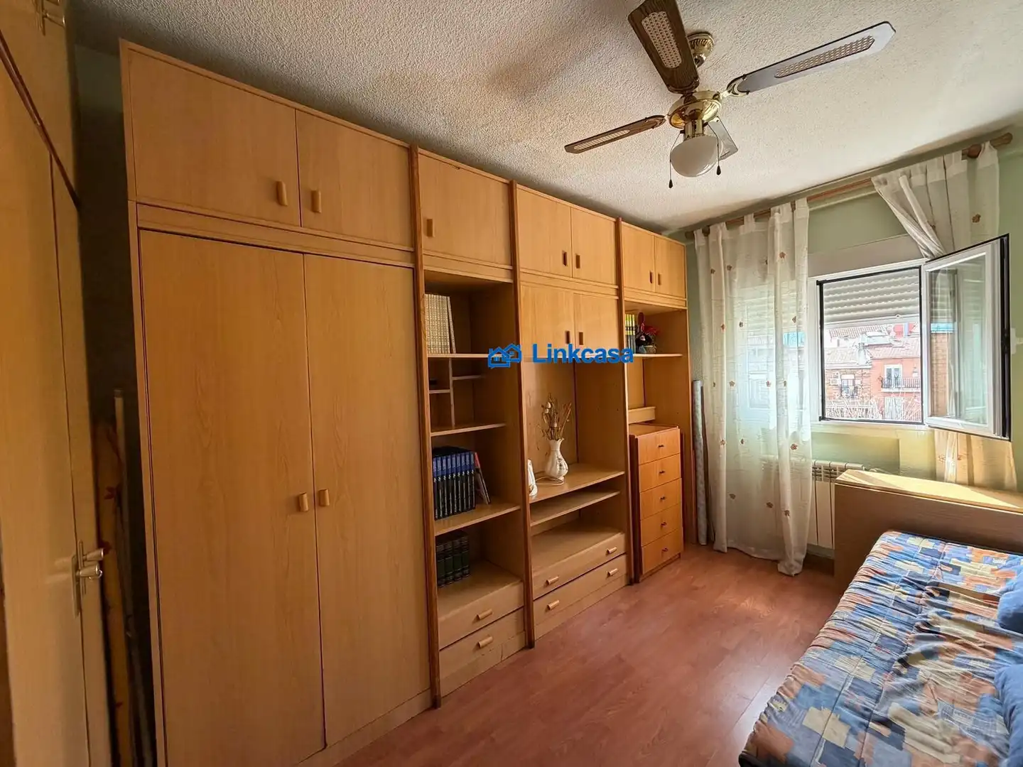 Bedroom of Flat for sale in Madrid  with Heating, Private garden and Terrace